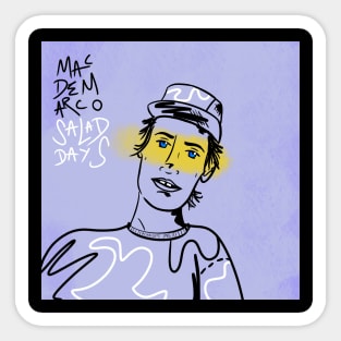 SALAD DAYS, MAC DEMARCO Sticker